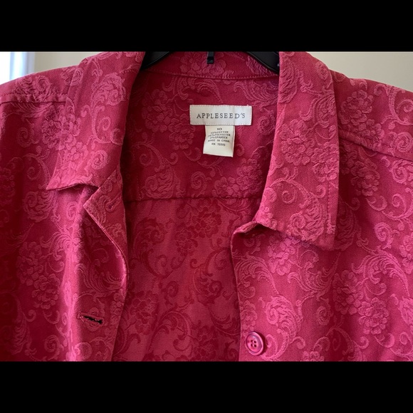 Appleseed’s Vintage Pink Floral Jacket - Picture 3 of 3